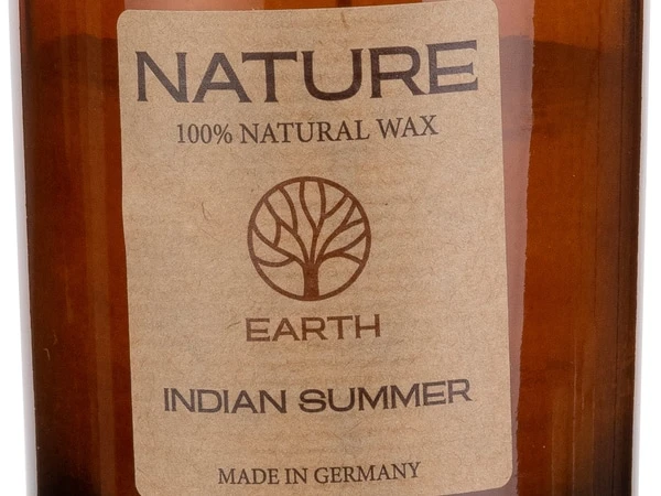 Alternative view of NATURE Duftkerze im Glas – Indian Summer