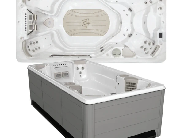 Hydropool AquaTrainer 14AX Swim Spa selbstreinigend Garten
