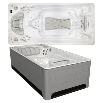 Hydropool AquaTrainer 16EX Swim Spa selbstreinigend Garten