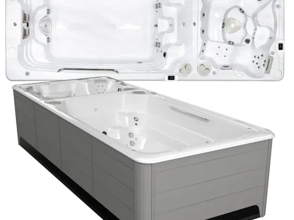 Hydropool AquaSport 19DTAX Swim Spa selbstreinigend Garten
