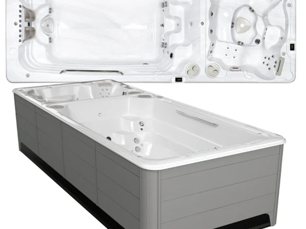 Hydropool AquaTrainer 19DTAX Swim Spa selbstreinigend Garten