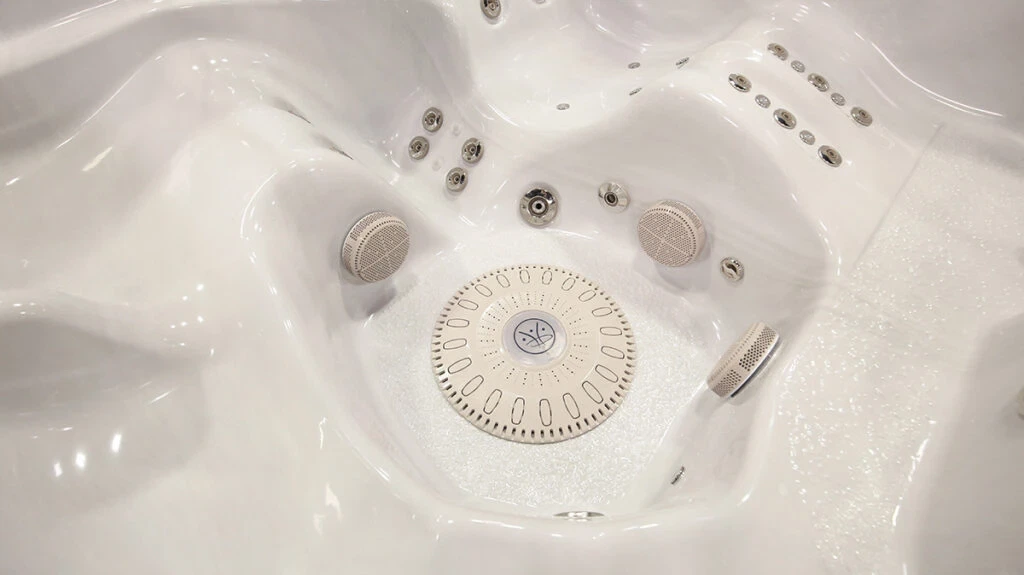 Hydropool Whirlpool Düsen Detail Hydrotherapie Massage