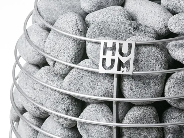 HUUM HIVE Stand Saunaofen mit 250kg Steine Nah