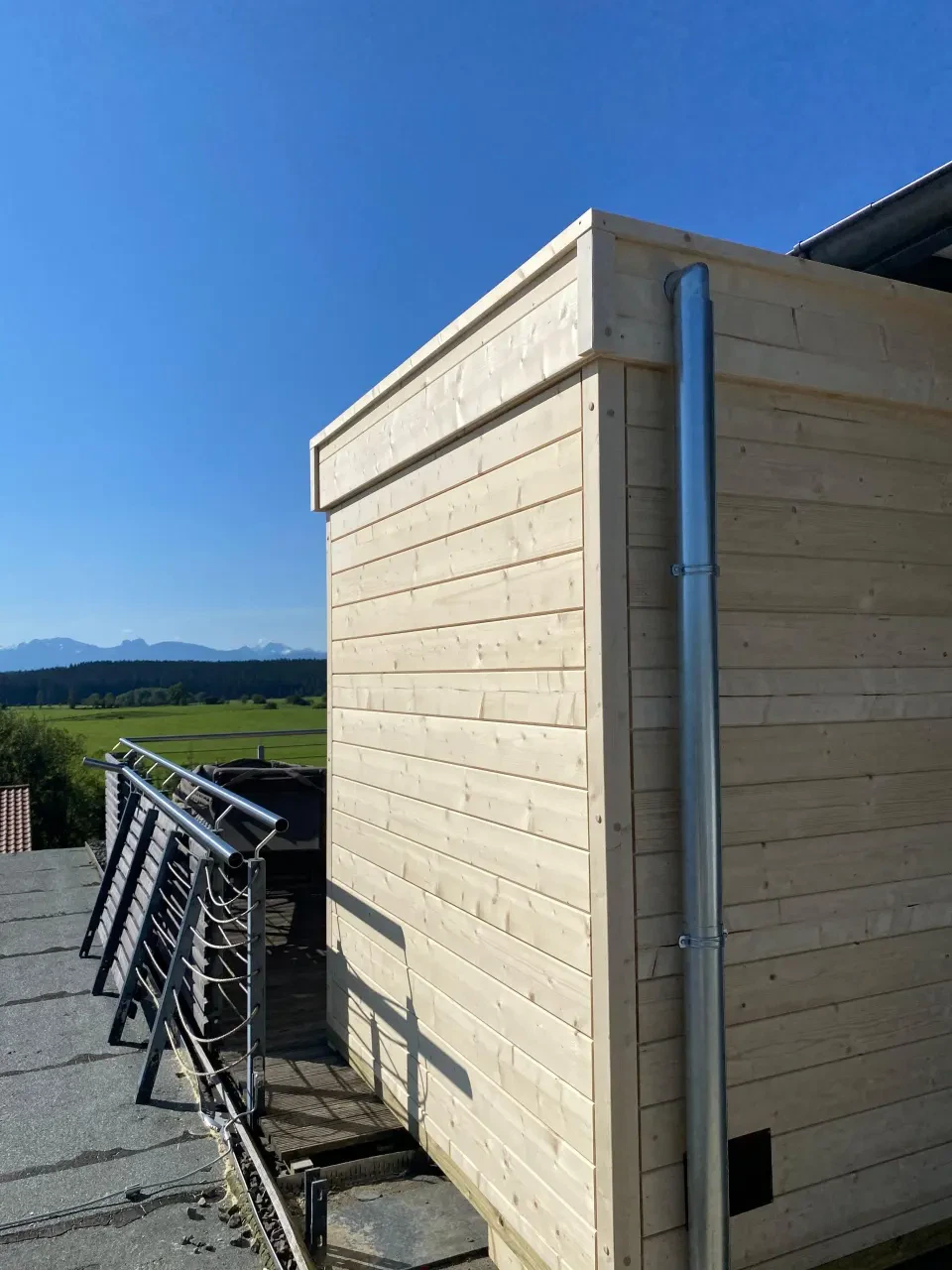 Gartensauna GABI mit Glasfront – Bild 11