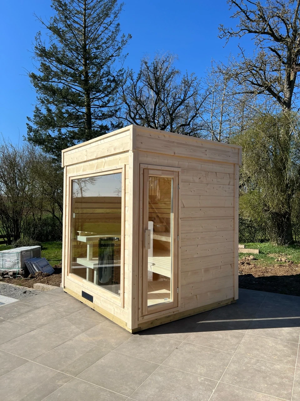 Gartensauna GABI Wellnessbereich im eigenen Garten