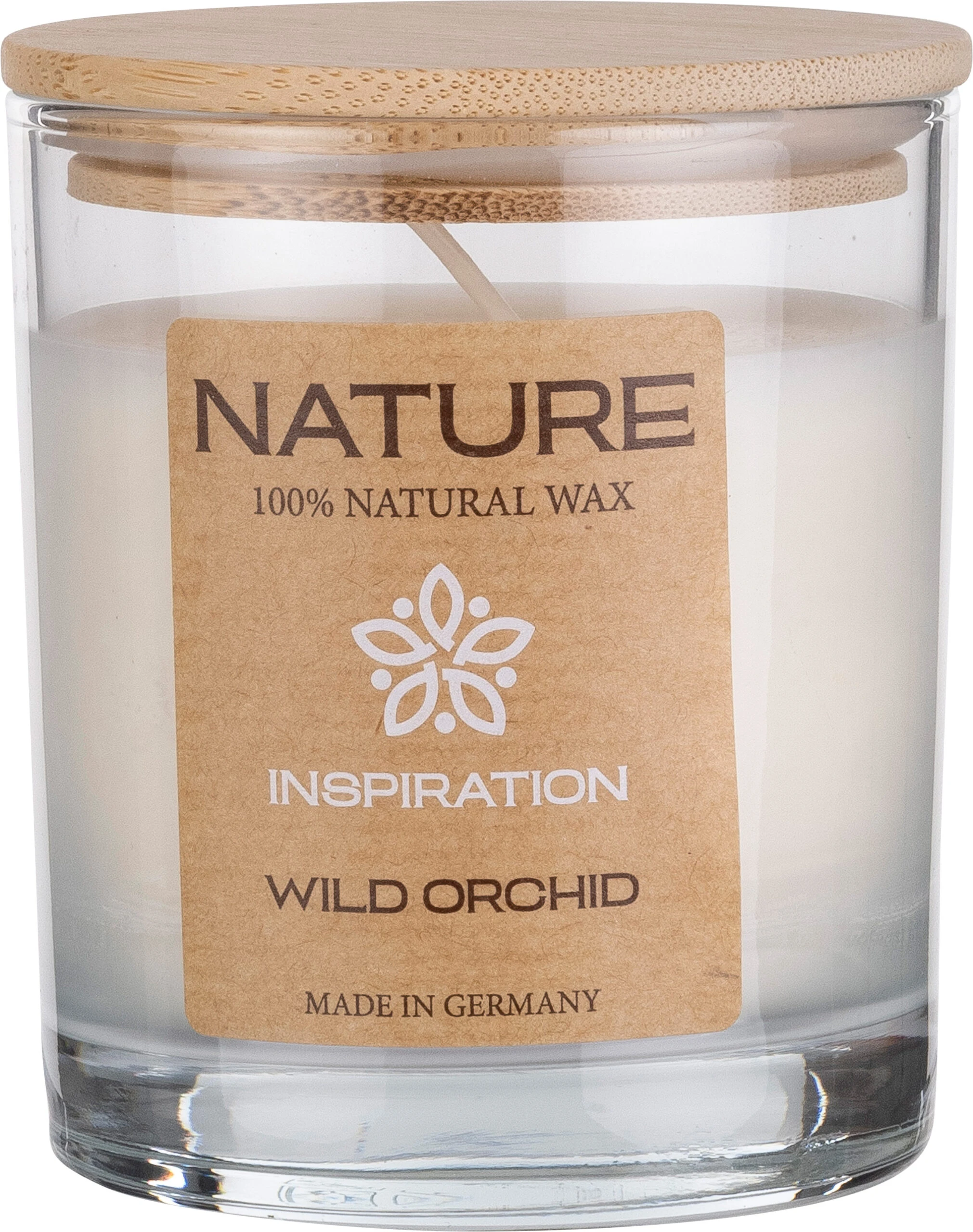 NATURE Duftkerze im Glas – Wild Orchid – Bild 2
