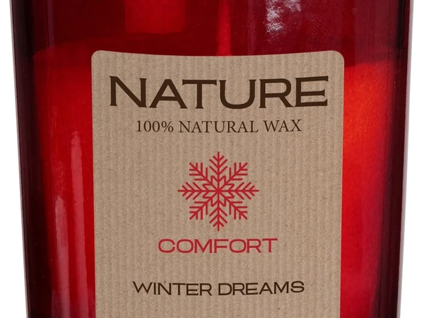 Alternative view of NATURE Duftkerze im Glas – Winter Dreams