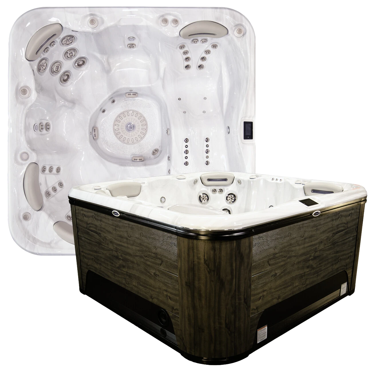 Whirlpool kaufen mit selbstreinigung Signature SelfCleaning Whirlpool 679 - Hydropool innenansicht