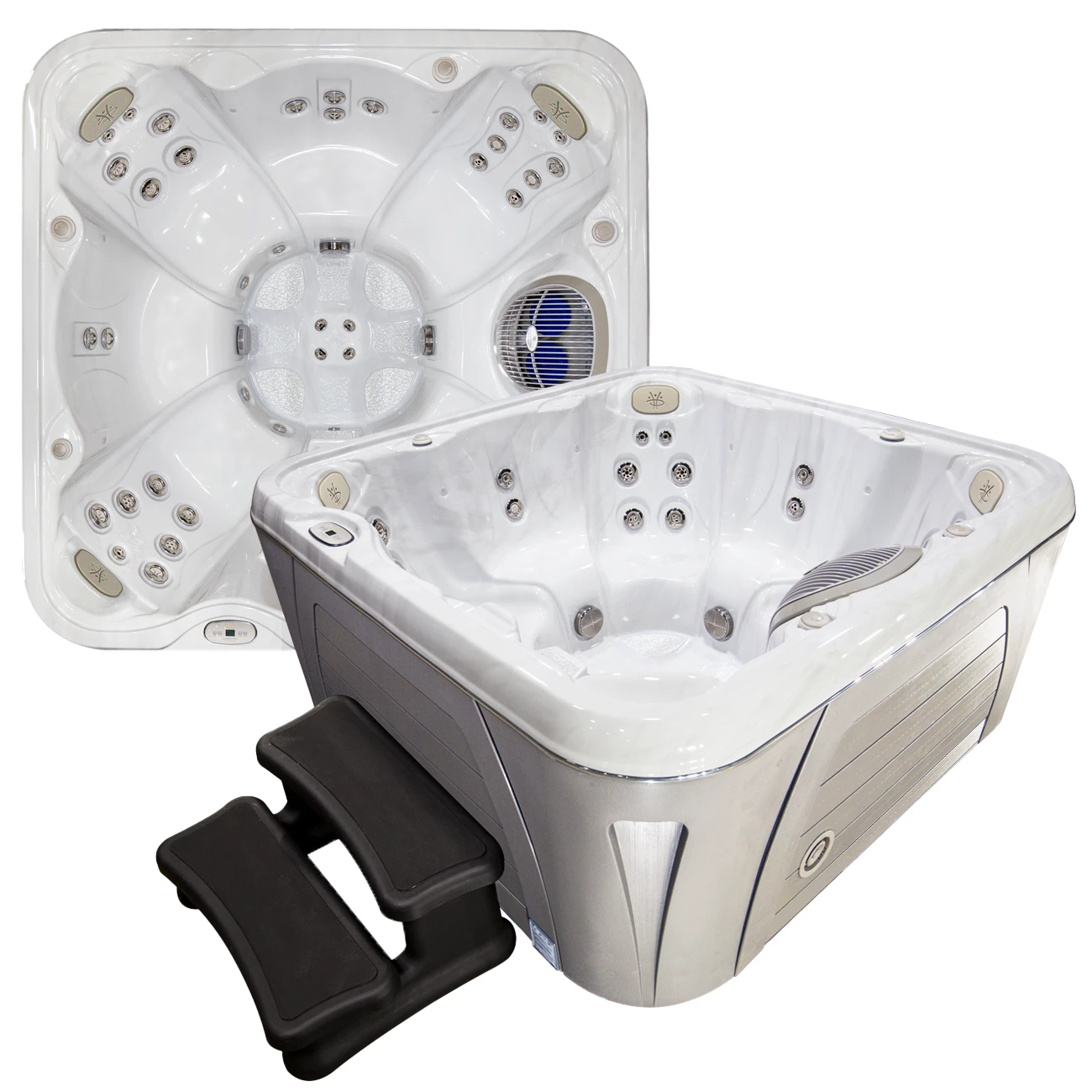 Whirlpool kaufen Serenity 6800 - Hydropool innenansicht