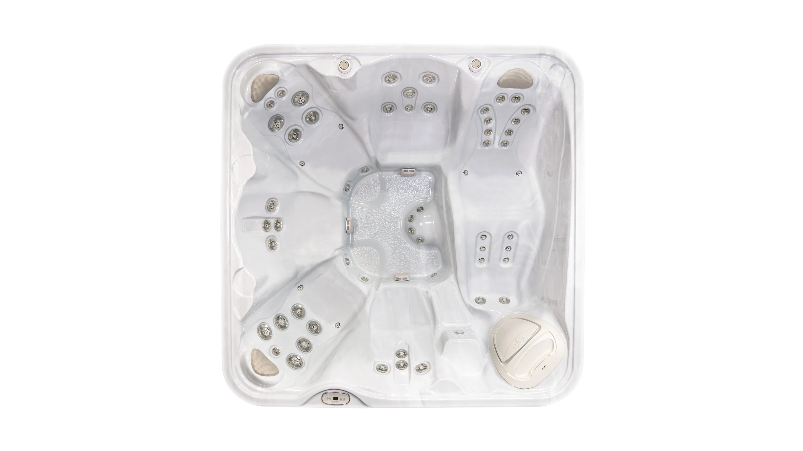 Whirlpool kaufen Serenity 6900 - Hydropool ansicht von oben
