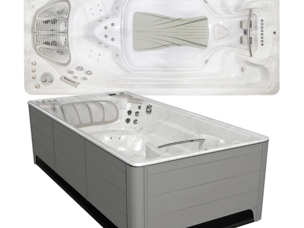 Hydropool AquaTrainer 16EX Swim Spa selbstreinigend Garten