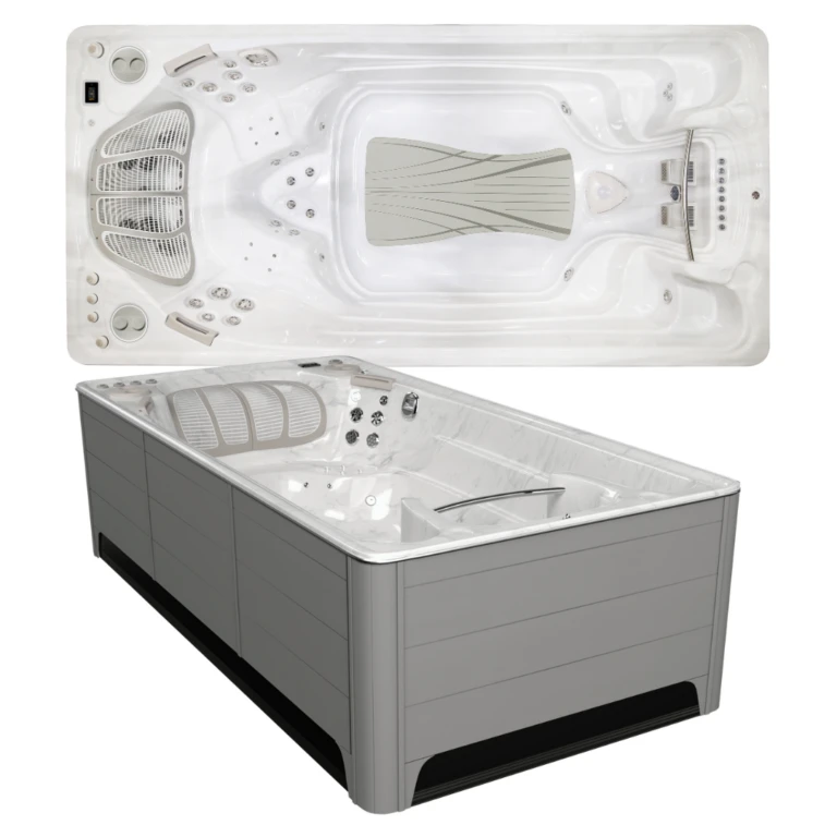 Hydropool AquaTrainer 16EX Swim Spa selbstreinigend Garten