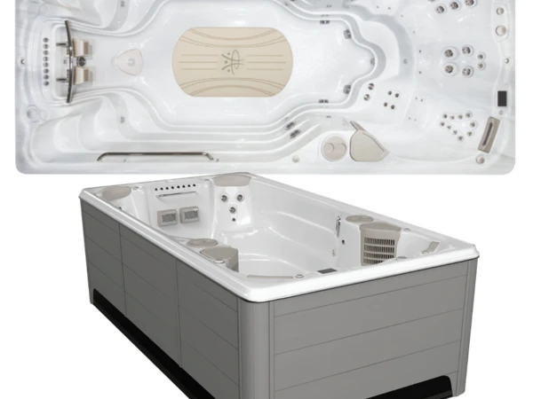Hydropool AquaTrainer 17AX Swim Spa selbstreinigend Garten