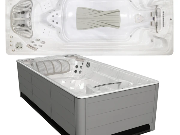 Hydropool AquaTrainer 19EX Swim Spa selbstreinigend Garten
