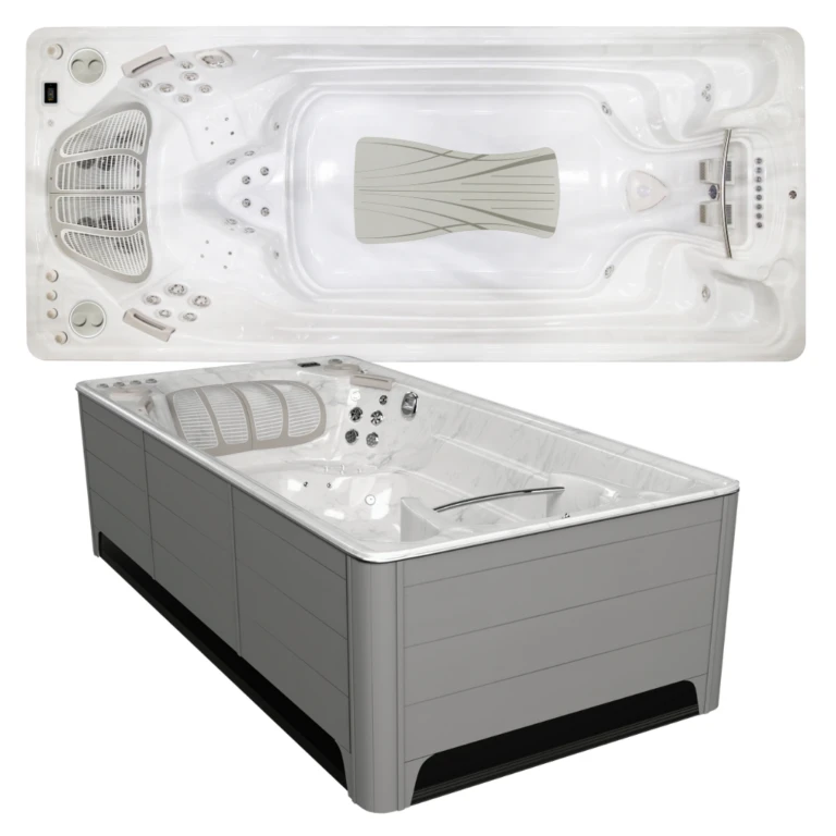 Hydropool AquaTrainer 19EX Swim Spa selbstreinigend Garten