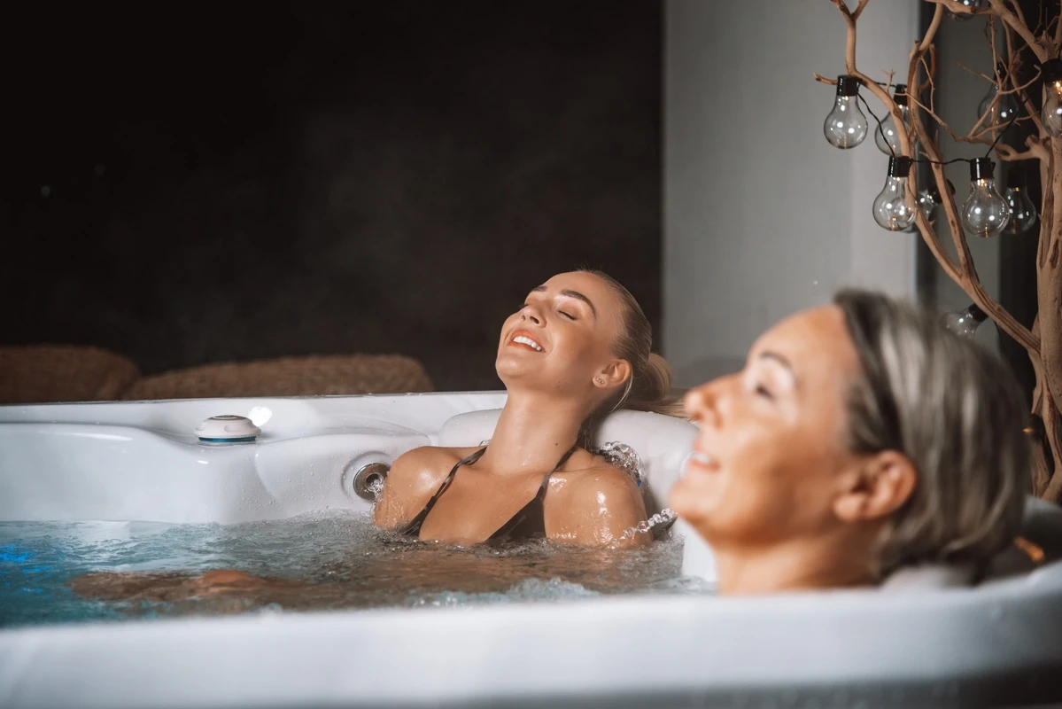 Entspannung im Whirlpool