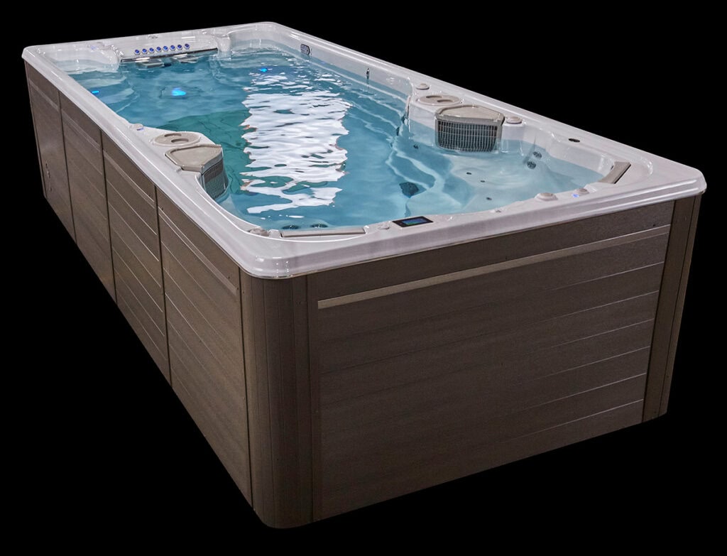 Premium Swim Spa mit automatischer Reinigung nahe Koblenz und Neuwied