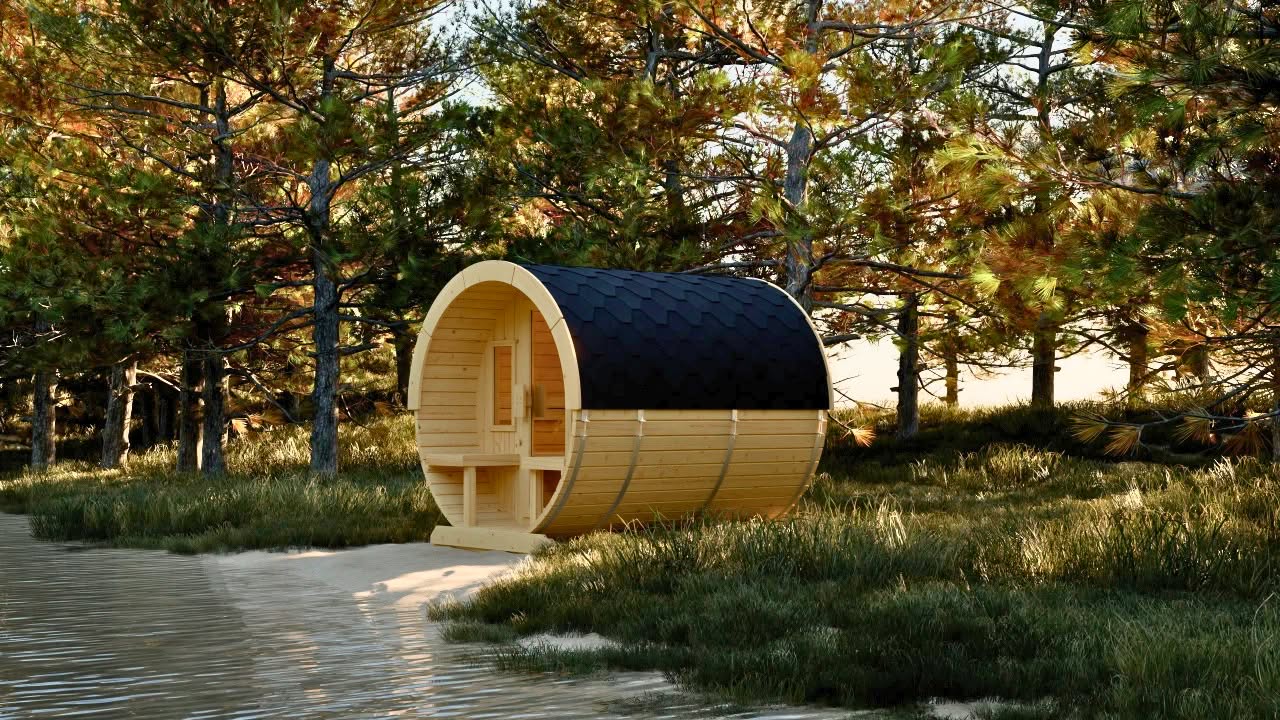 Fasssauna Chris mit Terrasse von Relaxklusiv aus Vettelschoß. | premium fasssauna garten, fasssauna kaufen deutschland, fasssauna outdoor massivholz, sauna fass garten, gartensauna fasssauna premium, fasssauna mit terrasse, outdoor sauna terrasse, fasssauna wellnessbereich, fasssauna innenraum holz, sauna fass innen, hochwertige fasssauna verarbeitung, fasssauna massivholz detail, premium fasssauna material, outdoor sauna holz