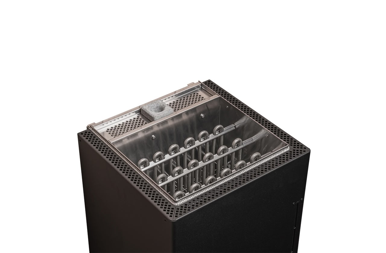 Nahansicht Saunaofen HUUM CORE Wall Combi Bi-O