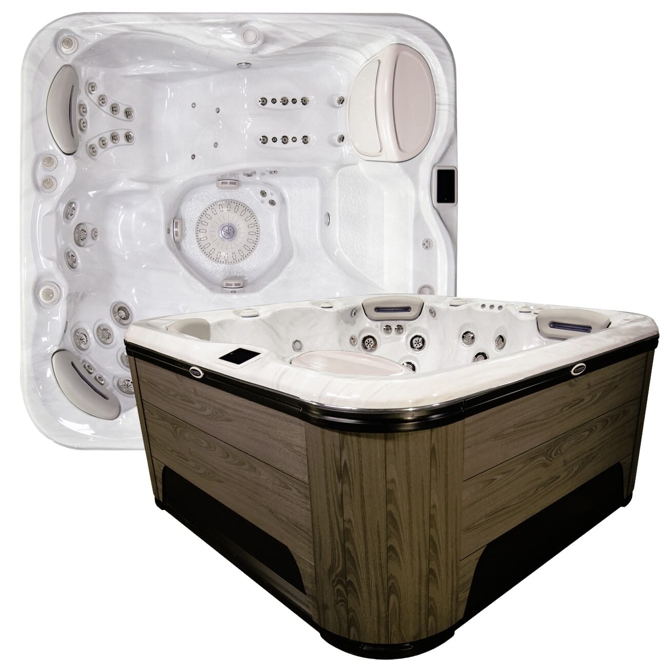 Whirlpool kaufen mit selbstreinigung Signature SelfCleaning Whirlpool 579 - Hydropool innenansicht