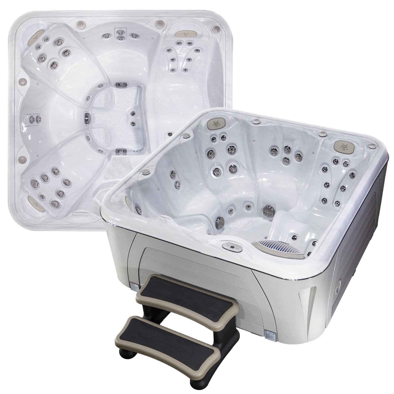 Whirlpool kaufen Serenity 5900 - Hydropool innenansicht