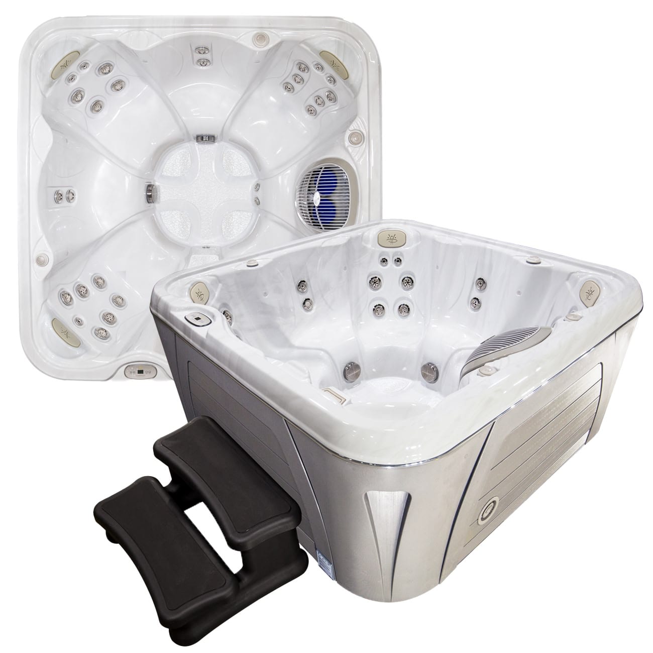 Whirlpool kaufen Serenity 6600 - Hydropool innenansicht