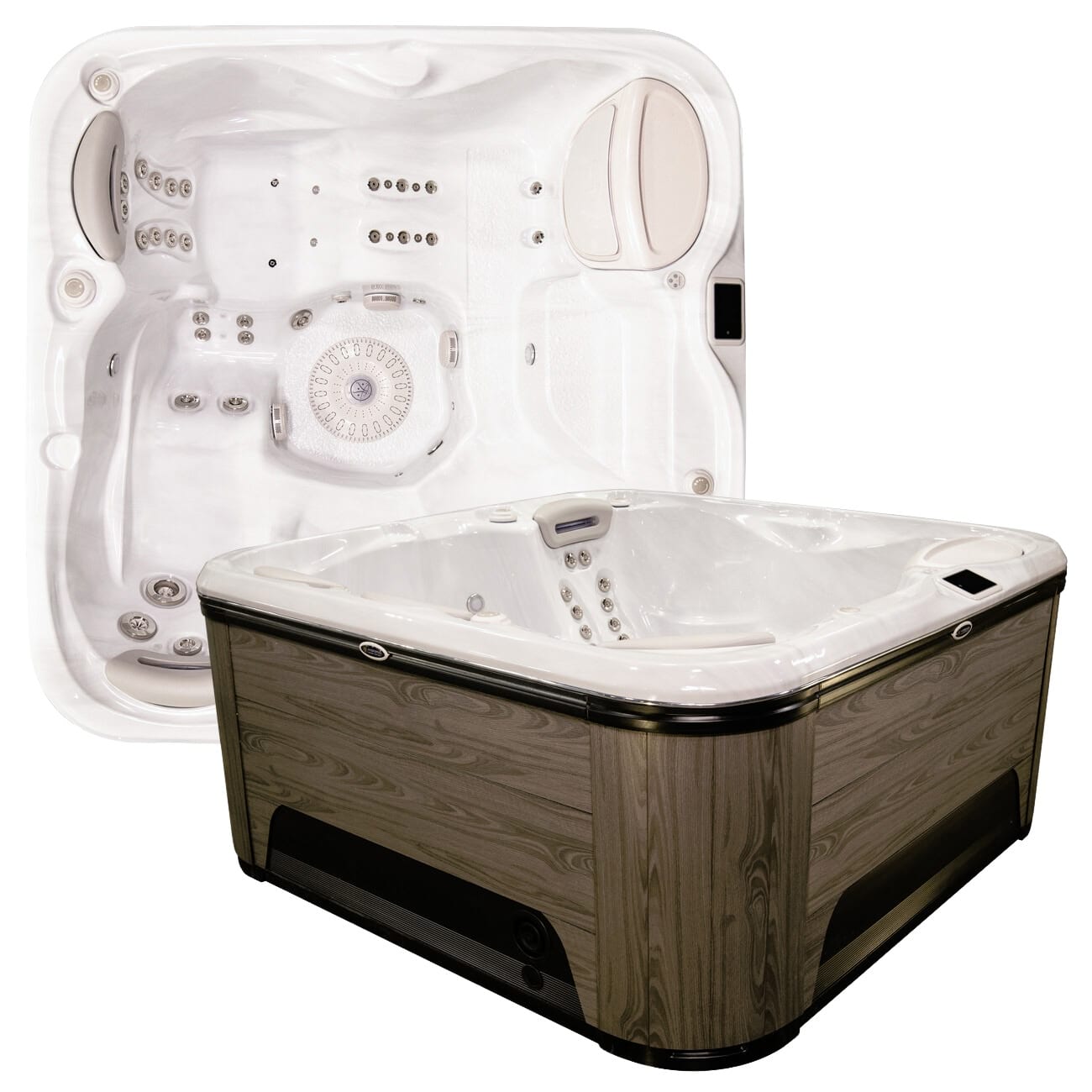 Whirlpool kaufen mit selbstreinigung Signature SelfCleaning Whirlpool 455 - Hydropool innenansicht