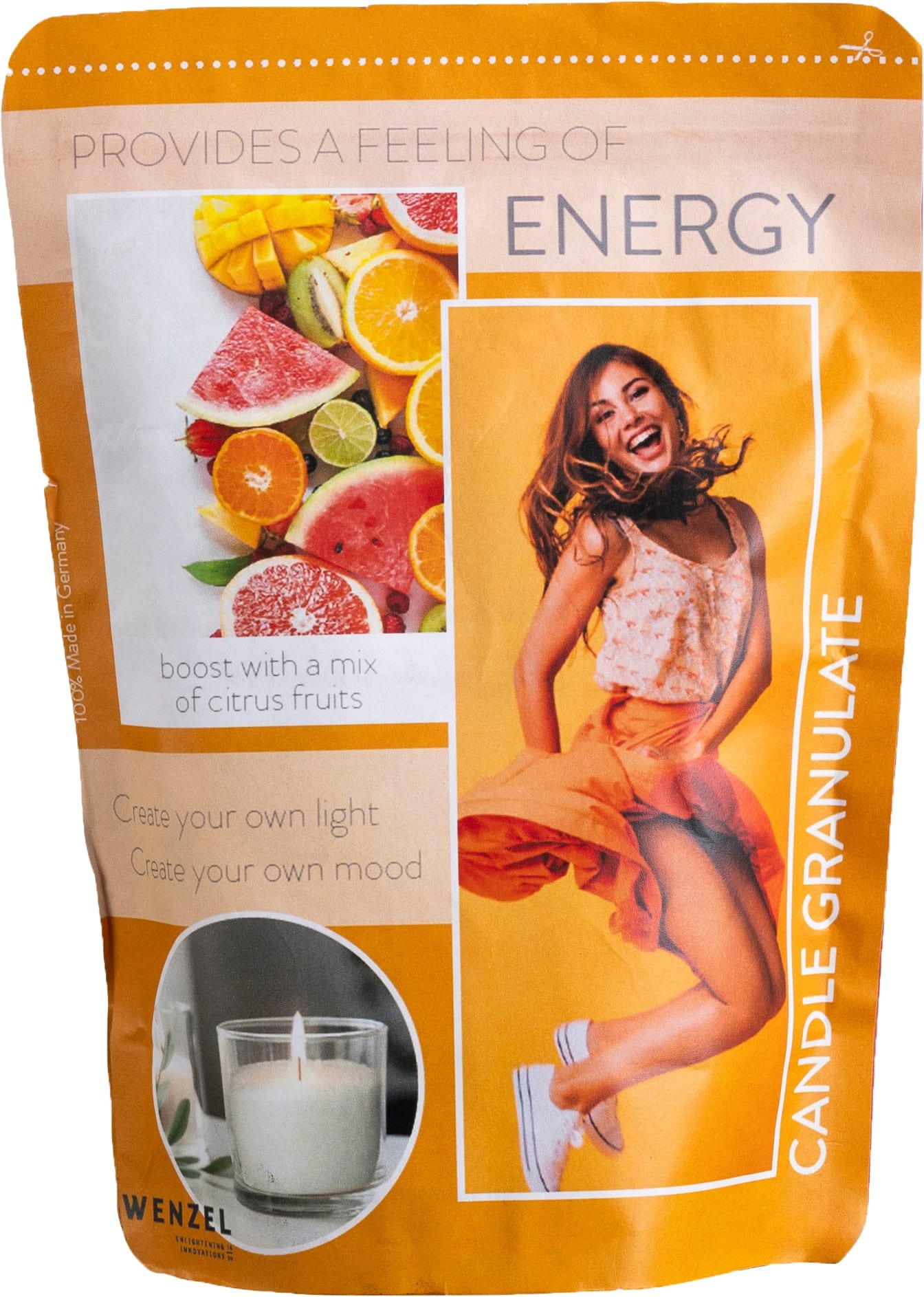 WENZEL Kerzengranulat 400 g – Energy – Bild 2