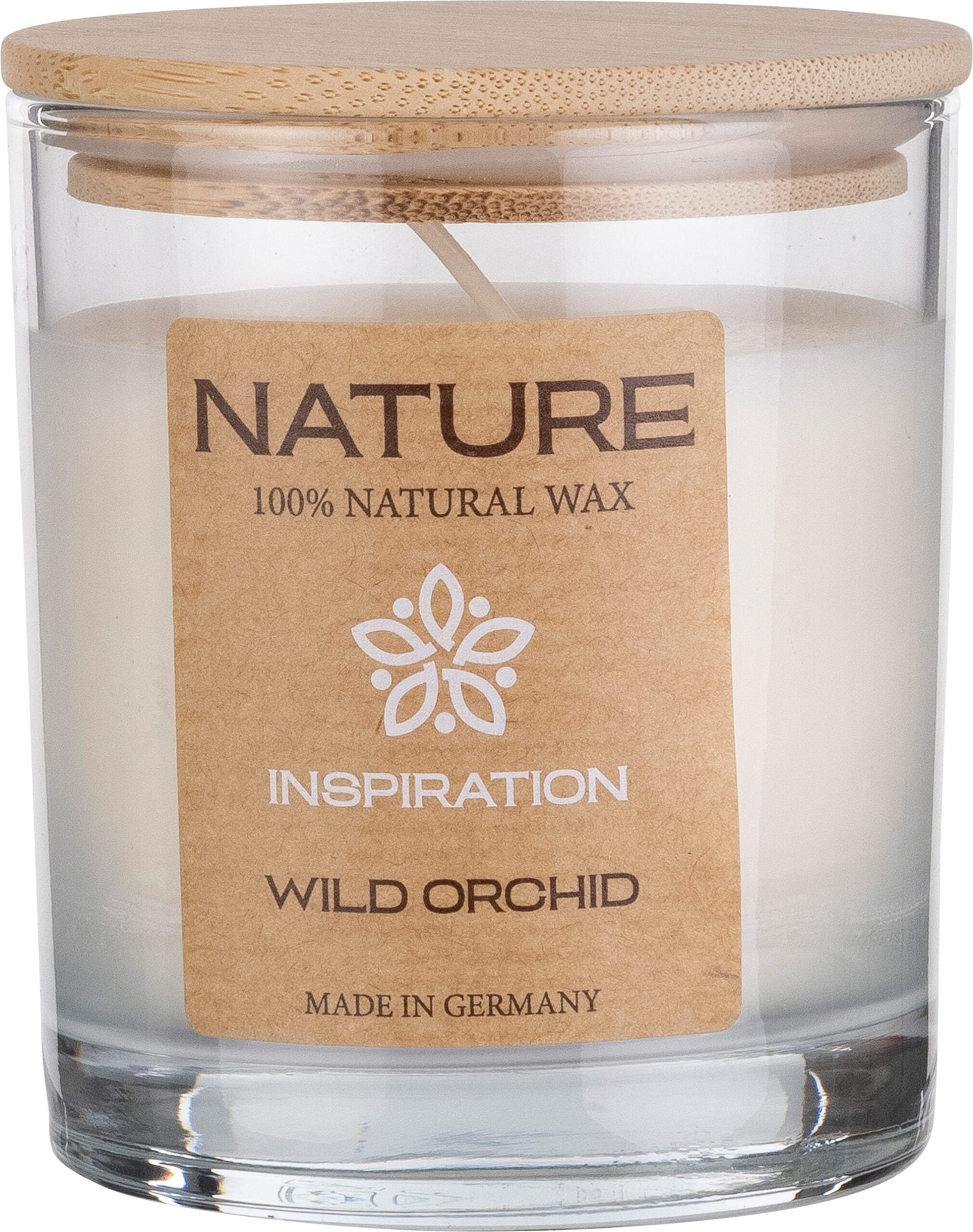 NATURE Duftkerze im Glas – Wild Orchid – Bild 2
