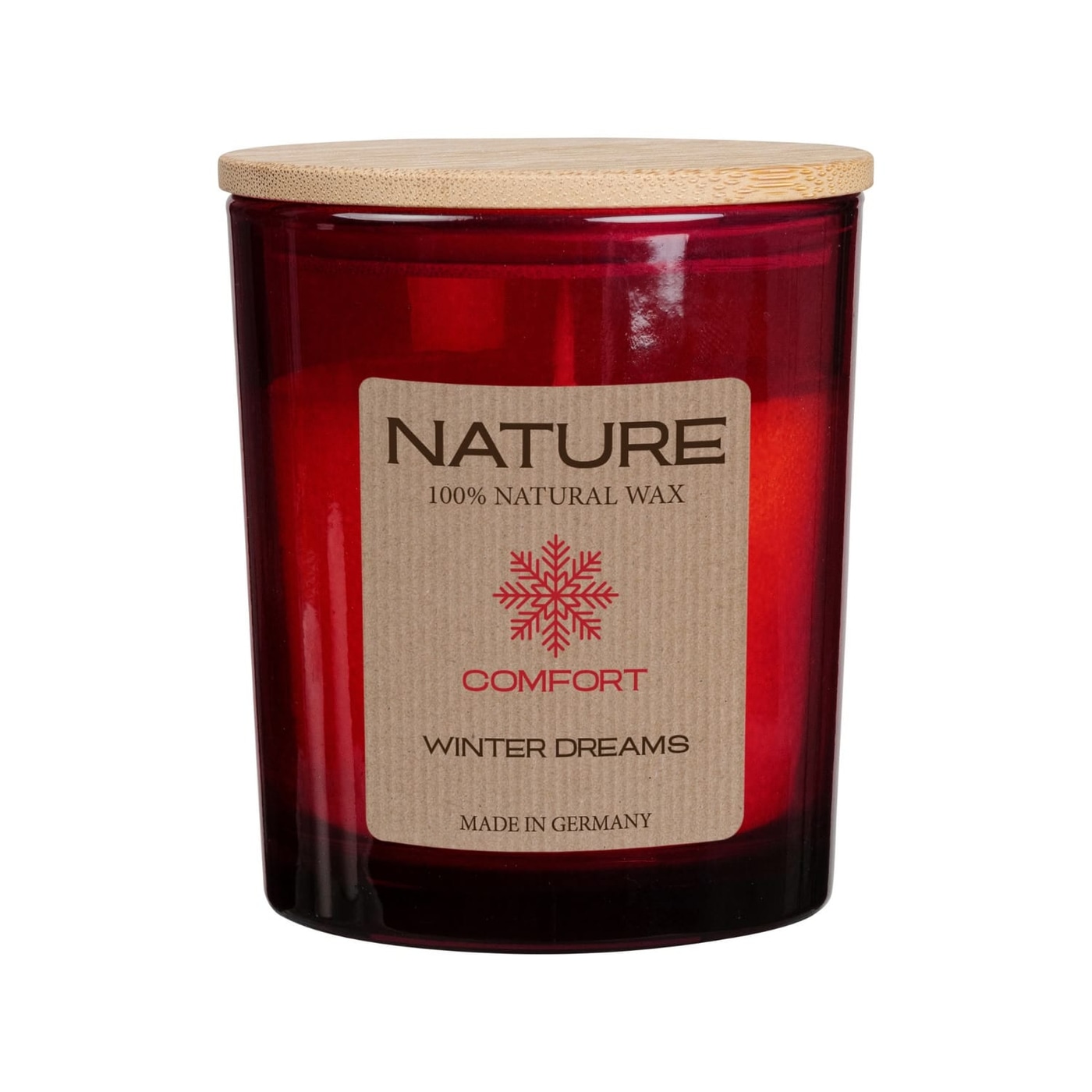 duftkerze im glas winter dreams, duftkerze kaufen, natur duftkerze deutschland, winter dreams duftkerze detail, aroma kerze winter dreams, premium duftkerze, duftkerze glas design, winter kerze wohnraum, aromakerze modern, duftkerze für wohnung, duftkerze wellness zuhause, aromatherapie kerze, NATURE Duftkerze Winter Dreams CO₂-neutrale Duftkerze im Glas – natürliche Duftöle, rußarmer Abbrand und ca. 28 Stunden Brenndauer