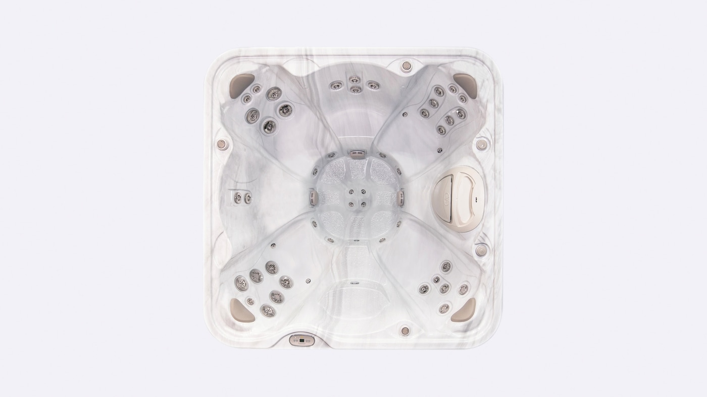 Whirlpool kaufen Serenity 6800 - Hydropool ansicht von oben