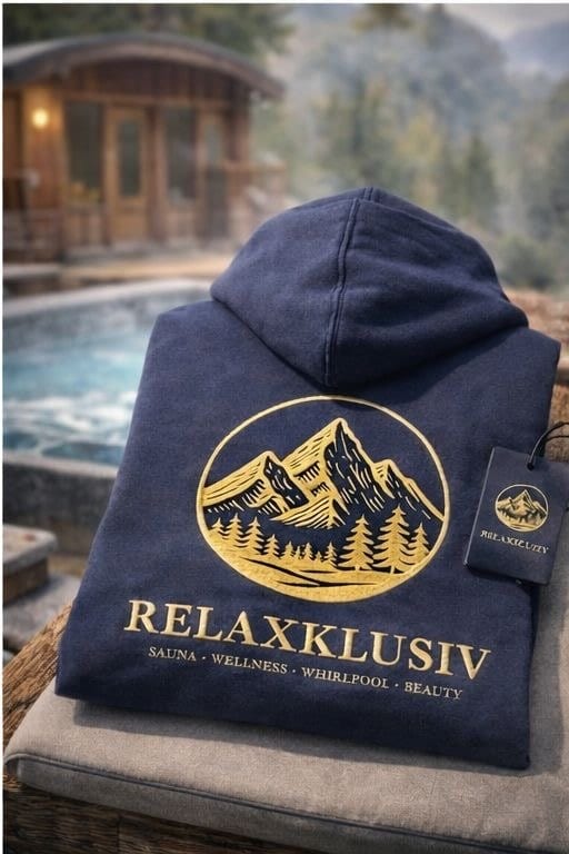 Relaxklusiv Premium Hoodie – Unisex – Bild 3
