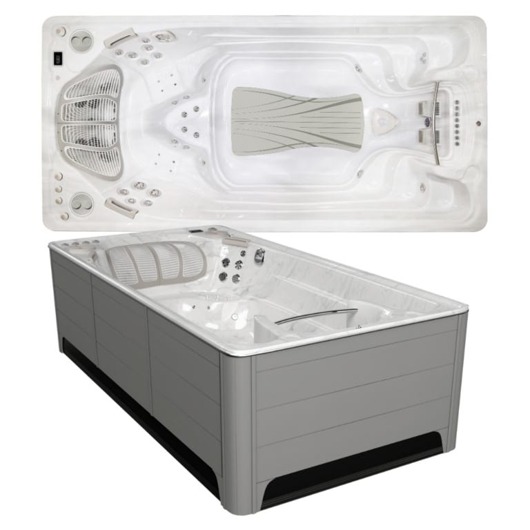 Hydropool AquaTrainer 16EX Swim Spa selbstreinigend Garten