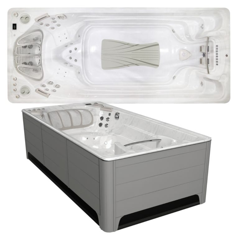 Hydropool AquaTrainer 19EX Swim Spa selbstreinigend Garten