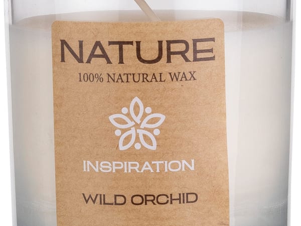 NATURE Duftkerze im Glas – Wild Orchid – Bild 2