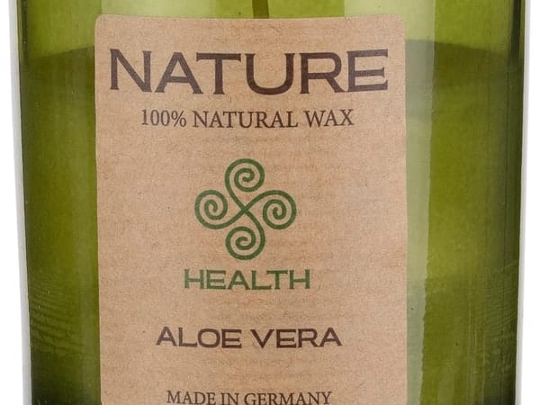 Alternative view of NATURE Duftkerze im Glas – Aloe Vera