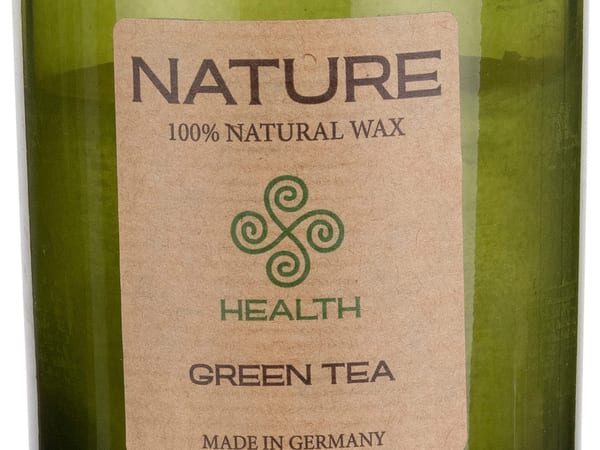 Alternative view of NATURE Duftkerze im Glas – Green Tea