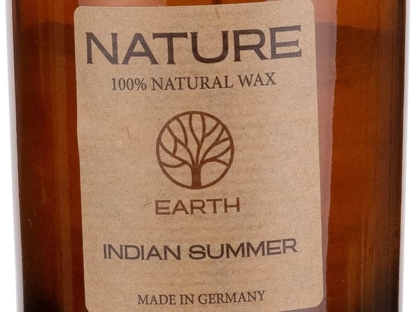 Alternative view of NATURE Duftkerze im Glas – Indian Summer