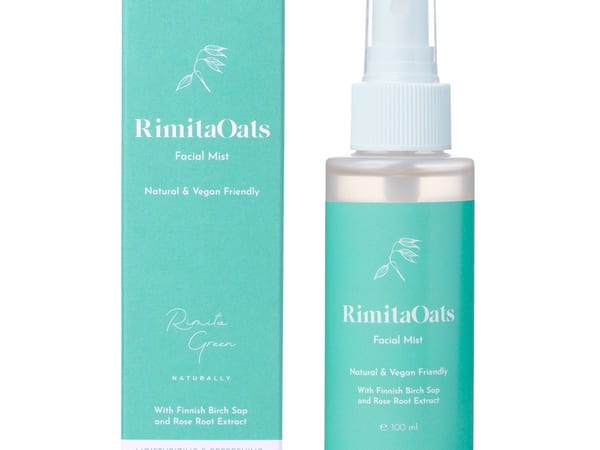 RimitaOats Facial Mist – alkoholfreies Gesichtsspray für trockene und empfindliche Haut aus Finnland
