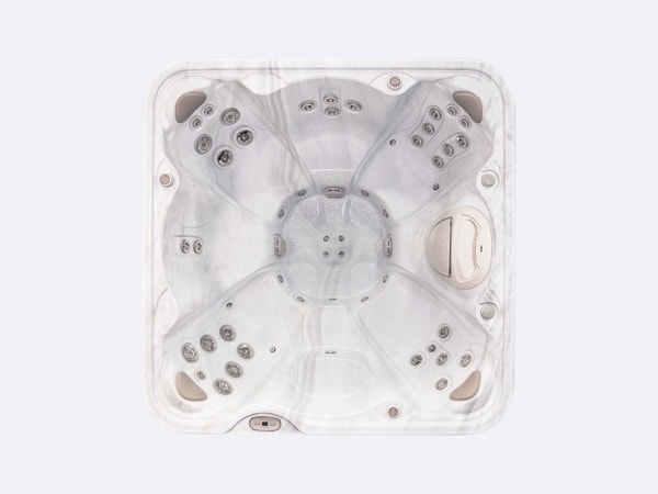 Whirlpool kaufen Serenity 6800 - Hydropool ansicht von oben