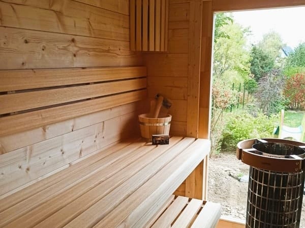 Gartensauna mit Vorraum – SANDRA 3723 – Bild 10