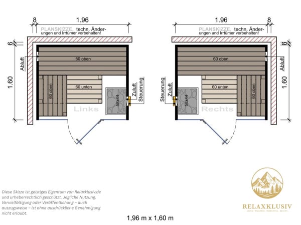 Innensauna BEN Glasfront – Bild 5