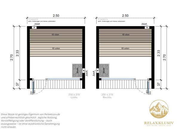 Gartensauna INA mit Glasfront – Bild 14