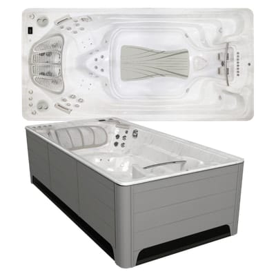 Hydropool AquaTrainer 16EX Swim Spa selbstreinigend Garten