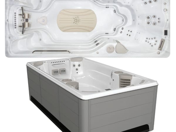 Hydropool AquaTrainer 17AX Swim Spa selbstreinigend Garten