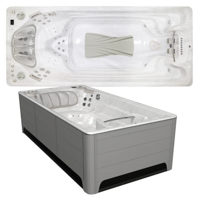 Hydropool AquaTrainer 19EX Swim Spa selbstreinigend Garten