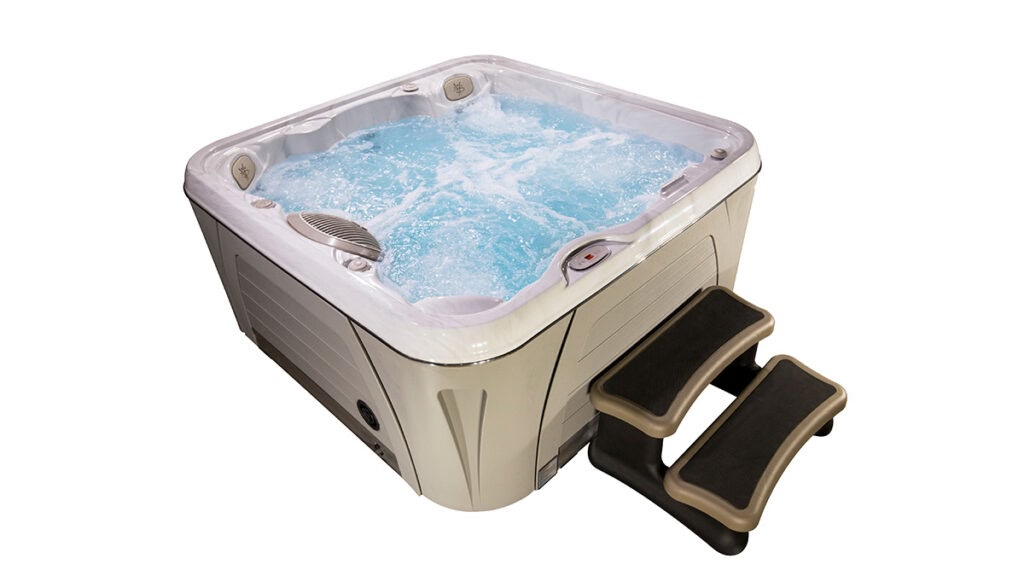 Luxus Whirlpool mit leistungsstarken Massagedüsen in Nordrhein-Westfalen
