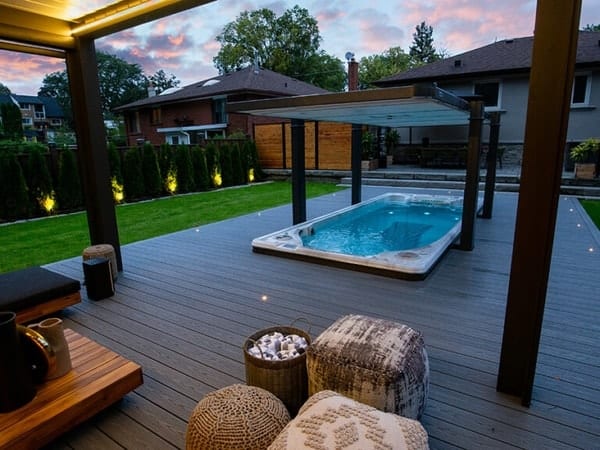Selbstreinigender Executive Trainer 19EX Swim Spa mit Gegenstromanlage im Raum Köln und Düsseldorf