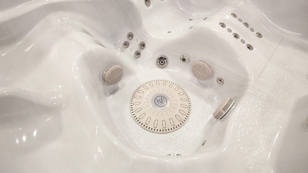 Hydropool Whirlpool Düsen Detail Hydrotherapie Massage