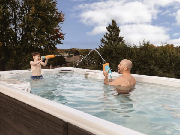 Luxus Swim Spa Aqua Trainer 14AX für Fitness und Wellness zuhause